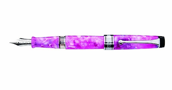 aurora 万年筆 CALEIDOSCOPIO Aurora Caleidoscopio Luce Rosa Fountain pen - Vulpen / Fountain